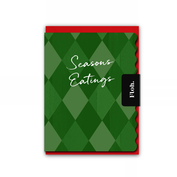 Small Card- Seasons Eatings (unbagged 90x120mm)