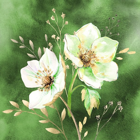 Golden Gala-Green-Cocktail