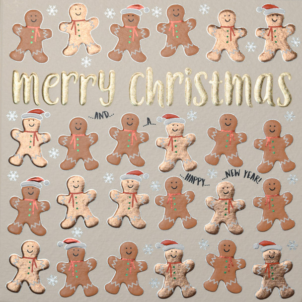 Merry Christmas Gingerbread Men