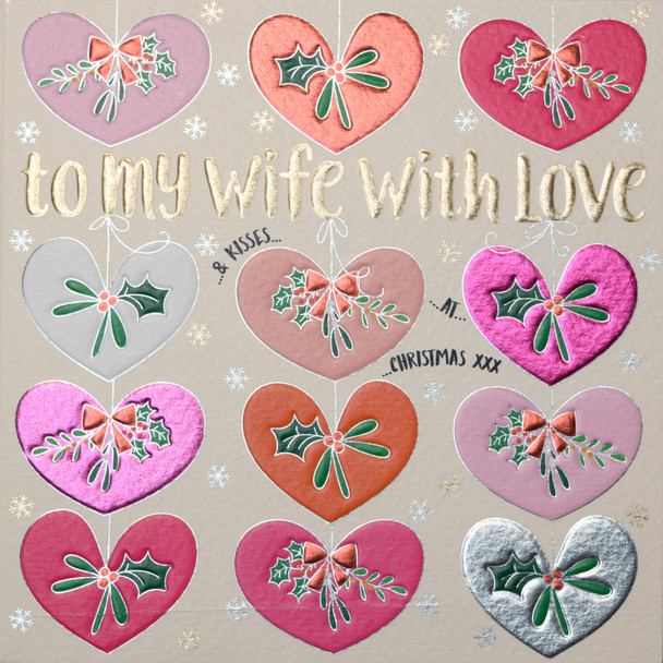 Wife Heart Baubles