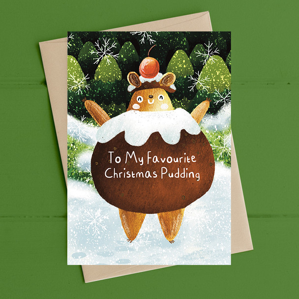 To My Favourite Christmas Pudding (unbagged) (X26DAN WAX003)