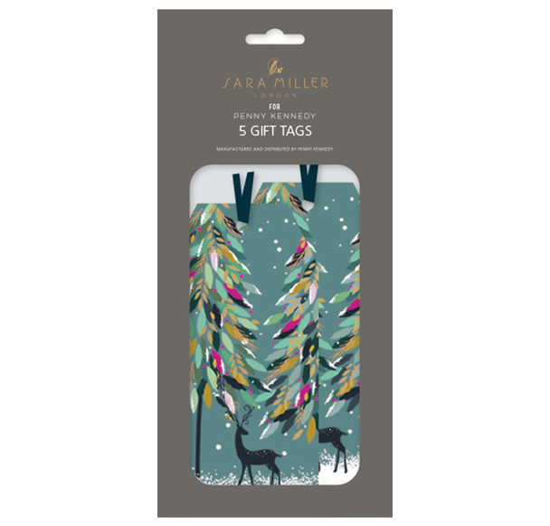 SM Teal Forest - Gift Tag Pack (5) (X26PKST 40161305)