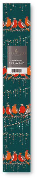 Rollwrap 12BIN- SM SALE Robins on a Wire (3mtrx70cm) (X26PKWR 08163700)