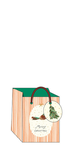 Bag Small SQ - Hedgerow Xmas 115x140x115mm