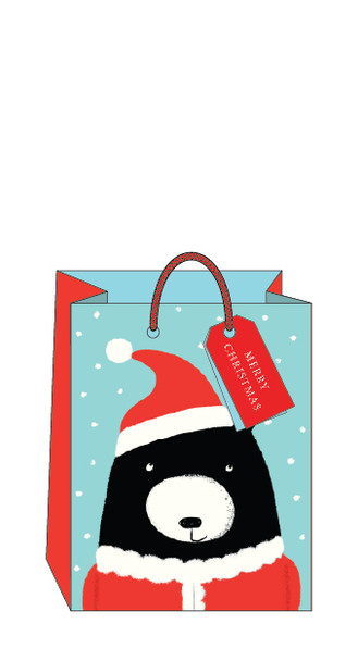 Bag Medium Portrait - Bear 180x230x100mm