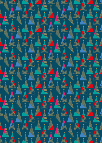 Wrap - Geo Trees 500x700mm (X26ART GWX59)