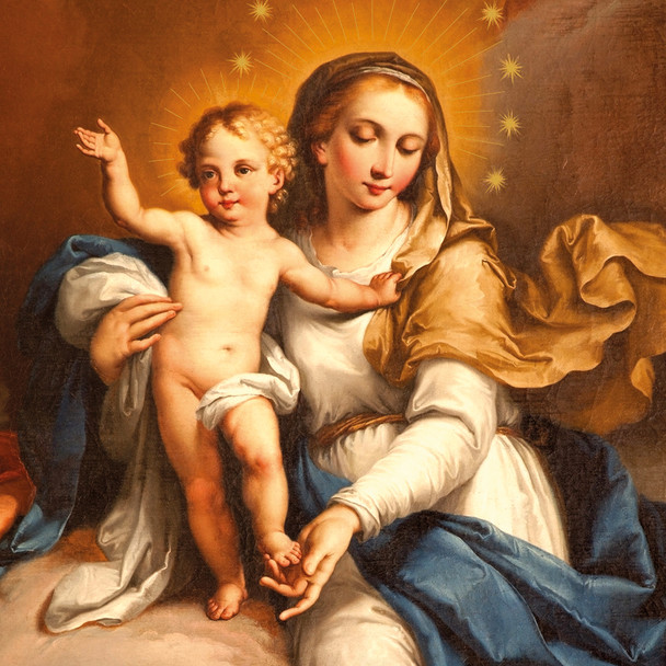 Box (8) - Holy Mary Child (SQ165mm)