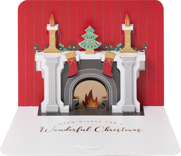 FORM - Fireplace Die Cut 3D 145x104mm