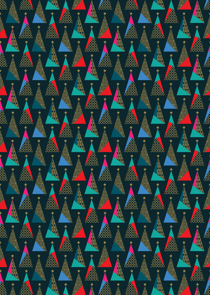 Rollwrap SALE- Geo Trees 3m (unbagged) (X26ART RWX33)