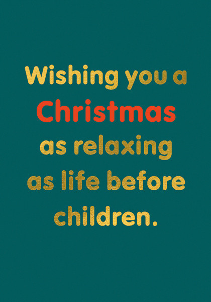 Relaxing Before Children (Foil, Emboss;105x150mm) (X26ART SNX21)