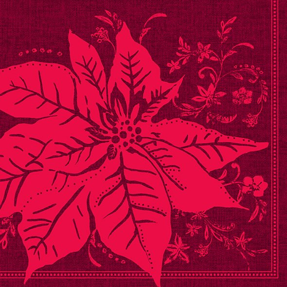Splendid Poinsettia-Red
