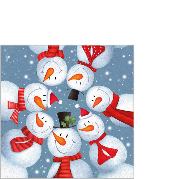 Snowmen Circle-Cocktail