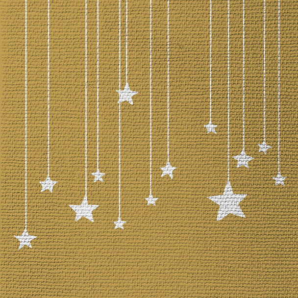 Stars on Canvas Gold (X26PPDL333 003171)