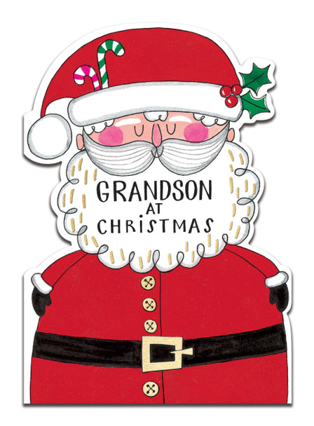 Grandson (Die-Cut, Foil)