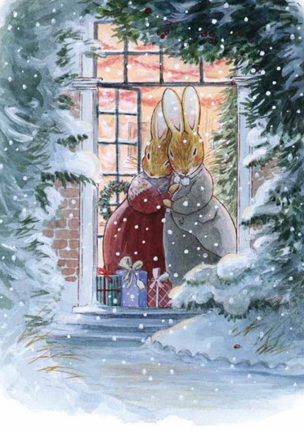 SALE Foxwood Tales - Christmas Couple (X26POF FTX03)