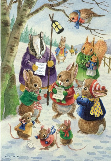 SALE Nostalgia- Carol Singers (X26POF HEL12)