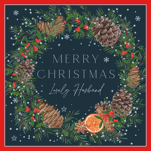 SALE - Husband Wreath (unbagged)