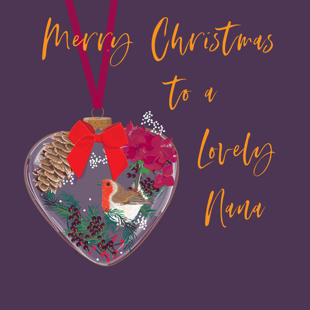 SALE Merry Christmas Lovely Nana (X26BBD ELX030)