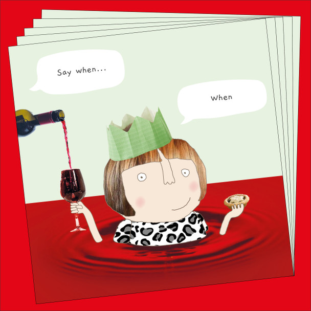 SALE Charity Box (8) - Xmas When (X26ROS XBBB002)
