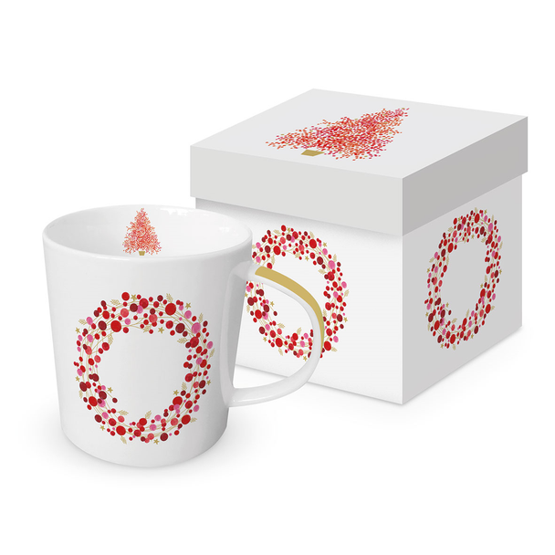 SUPER SALE - Mug 400ml Bespoke Box-Season's Greetings (X26PPDM 4545)