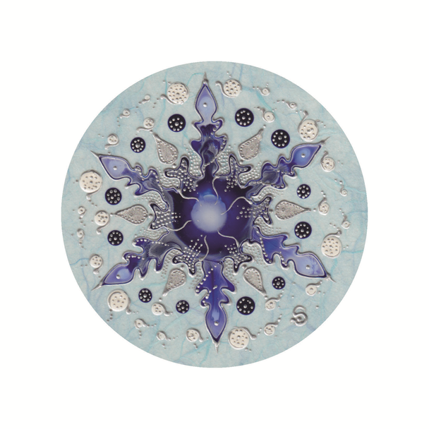 Glass Art - Snowflake (X26COLM SSR05)