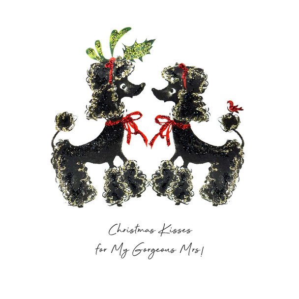 SALE - Christmas Kisses my Gorgeous Mrs (X26FDS SA17)