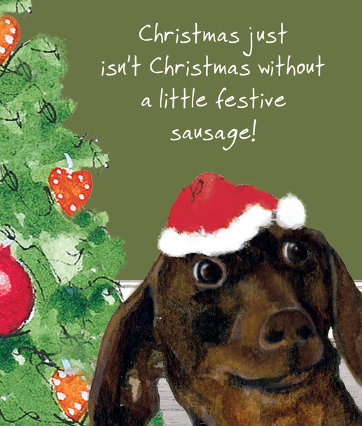 Mini SALE- Festive Sausage (8.5cmx10cm) (X26LD MCX04)