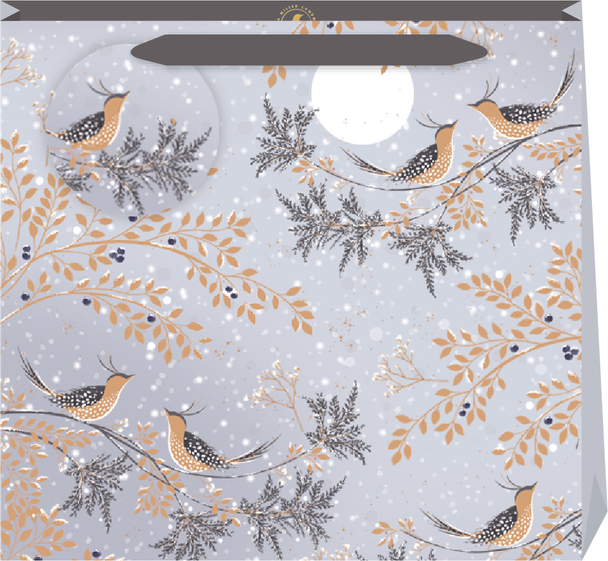 Gift Bag Large - SM SALE Winter Snow (W32xH32xD8cm) (X26PKBL 03163804)