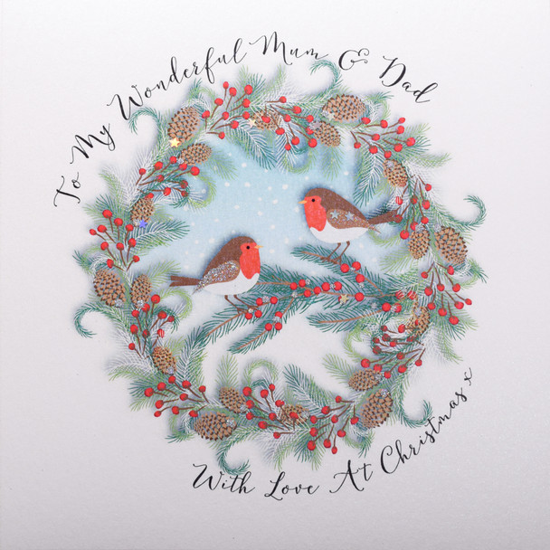 SALE - Mum & Dad Robins (165X160mm)