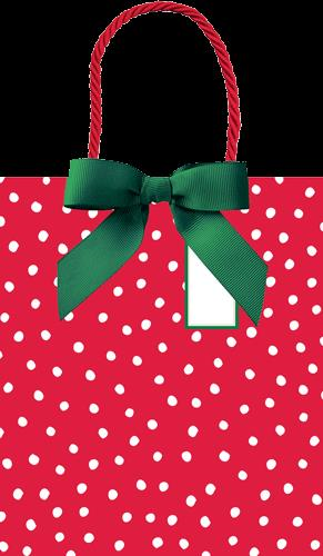 Large Vertical Bag - Painted Dots Red (26x12x30cm) (X26CA GB9773B7)