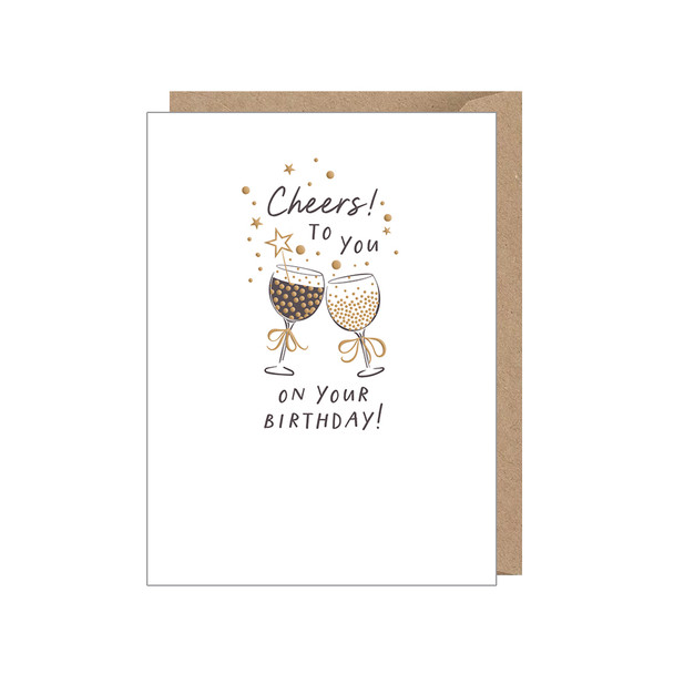 Small Card HB- Cheers! Drinks (95 x 127mm)