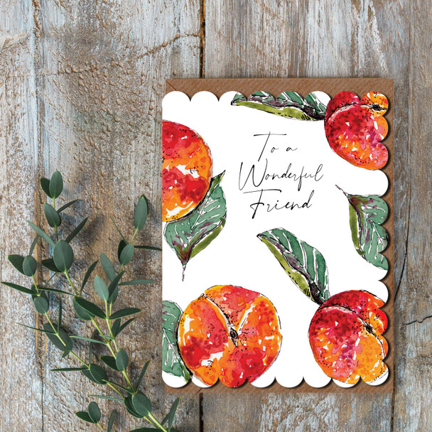Small Card- Friend Peach (Unbagged 90x120mm)