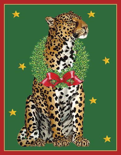 Enclosure Pkt 4/Envs - Wild Christmas w foil