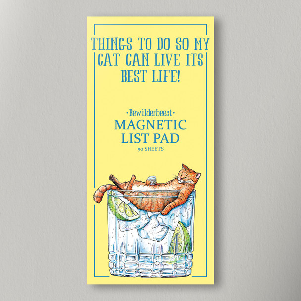 Magnetic List 50 Sheets - Best Life (210mmx99mm)