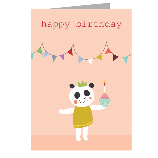 HB- Panda with Cupcake (160x115mm)