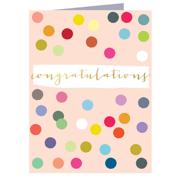 Small Card CONG- Spots (125x95mm) 