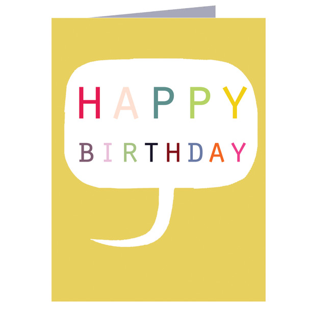 Small Card HB- Happy Birthday (125x95mm) 