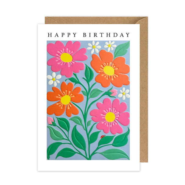HB- Birthday Blooms (Embossed)
