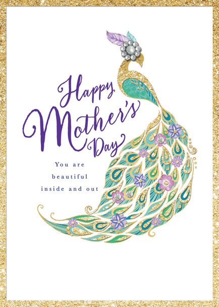 Mother's Day SALE- Peacock