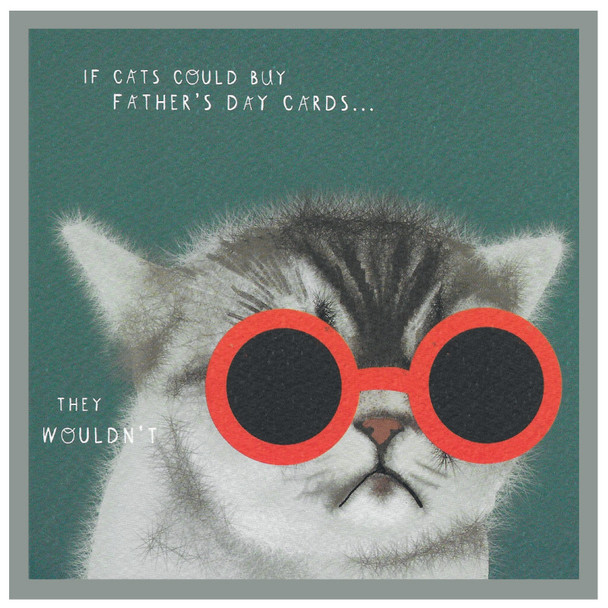 Father's Day - If Cat's Could Buy Father's Day Cards...