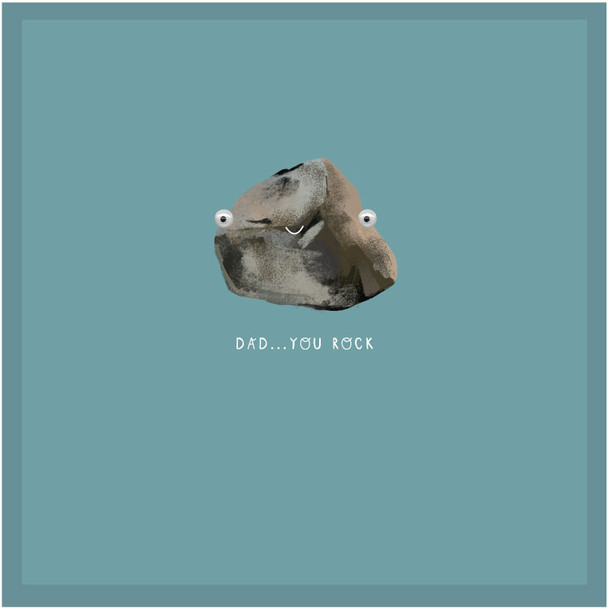 Father's Day - Dad You Rock (Googly Eyes)