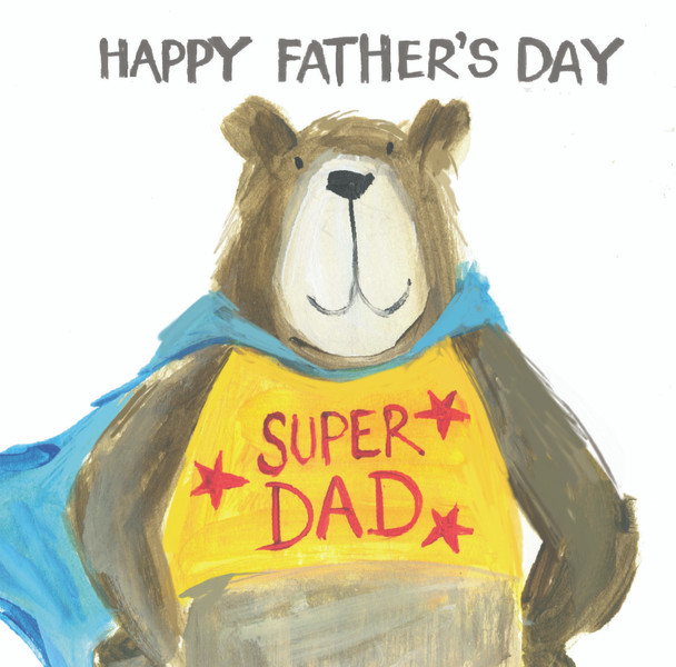 Father's Day- Super Dad Bear