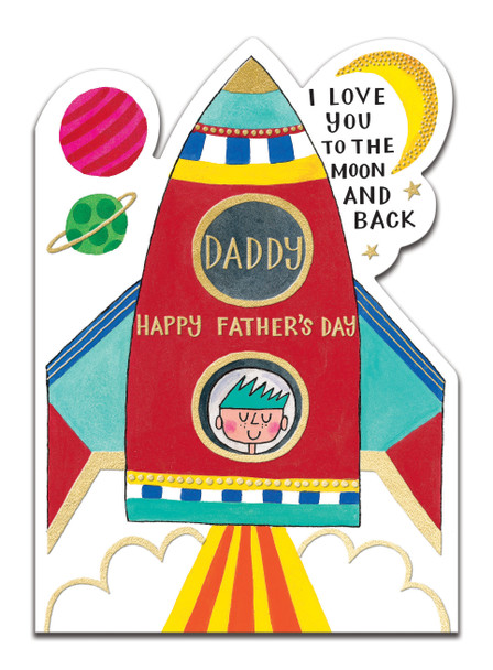 Father's Day- Rocket (170 x120mm)