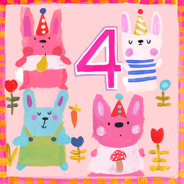 HB- Rabbits 4th Birthday