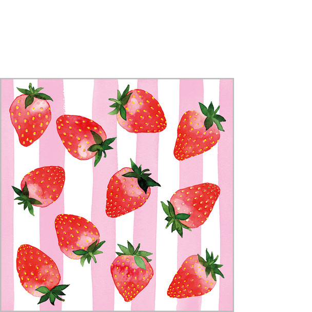 Strawberry & Stripes-Cocktail