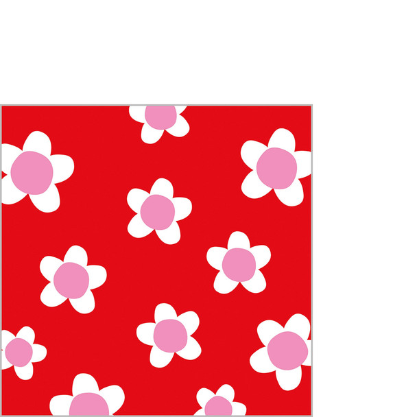 Flower Fun Red Pink-Cocktail