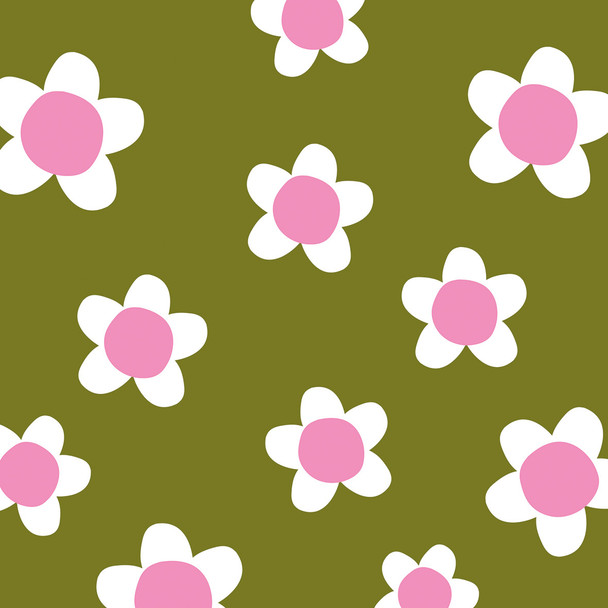 Flower Fun-Olive Pink