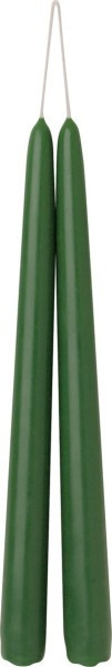 Taper Candles (Box12) Dark Green-6hrs-Ø2.2 xH24cm($2.50ea)