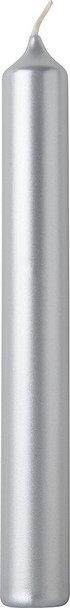 Cylinder Candles - Silver (Wrapped)-Ø2.2xH18cm-8hr(Box 20)