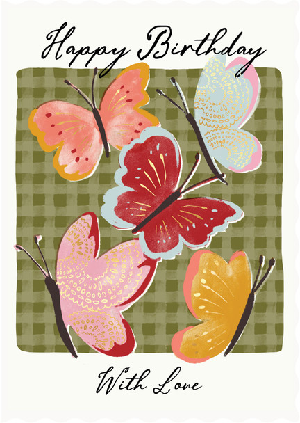 Scalloped HB- Butterflies